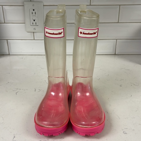 American Girl WellieWishers Peek-a-Boo Wellies for Girls Size 12/13 - Picture 2 of 15
